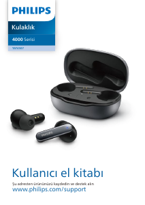 Kullanım kılavuzu Philips TAT4507WT Kulaklık