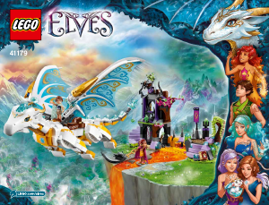Manual Lego set 41179 Elves Queen dragons rescue