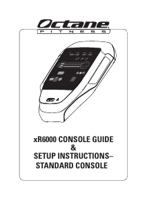 Manual Octane XR6000S Fitness Console