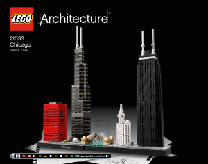 Bruksanvisning Lego set 21033 Architecture Chicago