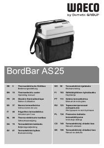 Manuál Waeco BordBar AS 25 Chladicí box