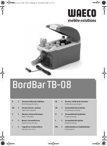 Käyttöohje Waeco BordBar TB 08 Kylmälaukku