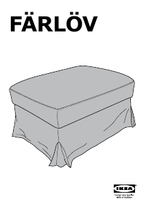 Εγχειρίδιο IKEA FARLOV Υποπόδιο