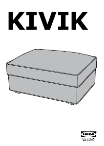 Instrukcja IKEA KIVIK Podnóżek