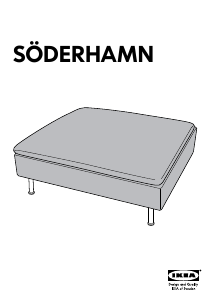 Kullanım kılavuzu IKEA SODERHAMN Ayak uzatma taburesi