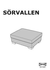 Handleiding IKEA SORVALLEN Voetenbank