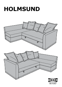 Bedienungsanleitung IKEA HOLMSUND Schlafsofa