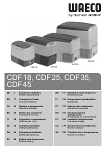 Manual Waeco CoolFreeze CDF 25 Cool Box