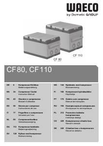 Manual Waeco CoolFreeze CF 110 Caixa térmica