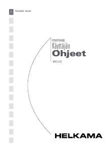 Käyttöohje Helkama HPKE1470 Pesukone
