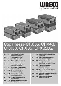 Руководство Waeco CoolFreeze CFX 35 Сумка-холодильник