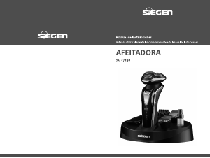Manual de uso Siegen SG-7290 Afeitadora