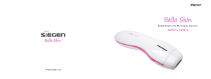 Manual de uso Siegen SG-9300 Bella Skin Sistema IPL