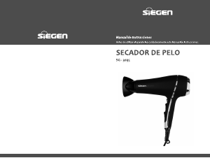 Manual de uso Siegen SG-3035 Secador de pelo