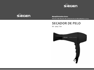 Manual de uso Siegen SG-3047C01 Secador de pelo