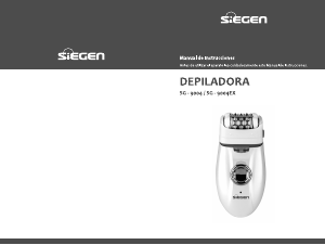 Manual de uso Siegen SG-9004 Depiladora