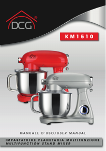 Handleiding DCG KM1510R Standmixer