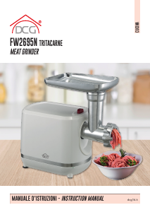 Manuale DCG FW2695N Tritacarne