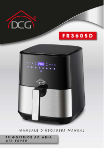 Manual DCG FR3605D Deep Fryer