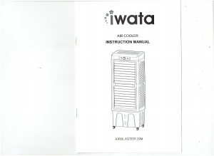 Manual Iwata AIRBLASTER-20M Fan