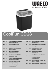 Manual Waeco CoolFun CD 28 Caixa térmica