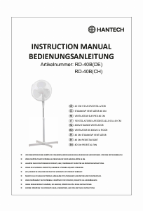 Handleiding Hantech RD-40B Ventilator