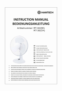 Handleiding Hantech RT-30 Ventilator