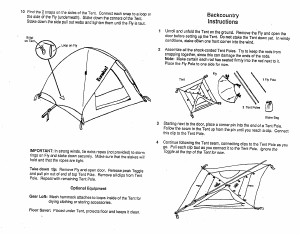 Handleiding Eureka Backcountry 2 Tent