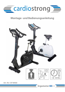 Bedienungsanleitung Cardiostrong BX60 Heimtrainer