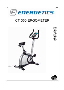 Manuál Energetics CT 350 Rotoped