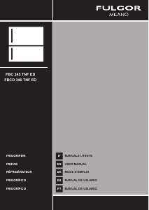 Manual de uso Fulgor FBC 345 TNF ED Frigorífico combinado