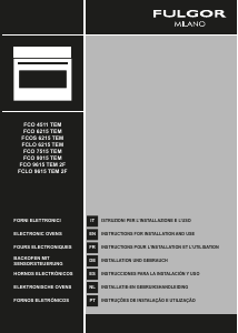 Manual Fulgor FCLO 9615 TEM 2F Oven