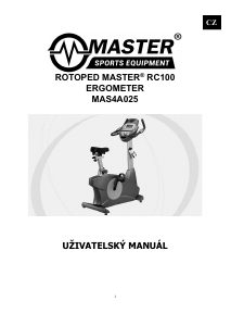 Manuál Master RC100 Rotoped