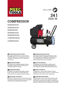 Käyttöohje Meec Tools 019-231 Kompressori