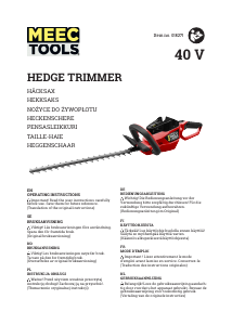 Manual Meec Tools 018-271 Hedgecutter