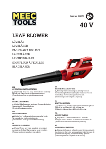 Manual Meec Tools 018-272 Leaf Blower