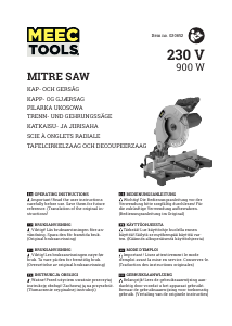 Handleiding Meec Tools 020-652 Verstekzaag