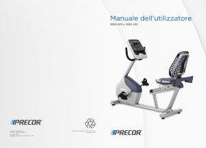 Handleiding Precor UBK 615 Hometrainer