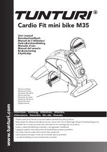 Bedienungsanleitung Tunturi Cardio Fit Mini M35 Heimtrainer