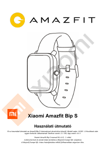 Használati útmutató Amazfit Bip S Okosóra