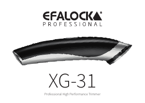 Manuale Efalock XG-31 Regolabarba