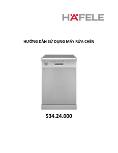 Hướng dẫn sử dụng Häfele HDW-65SBIX Máy rửa chén