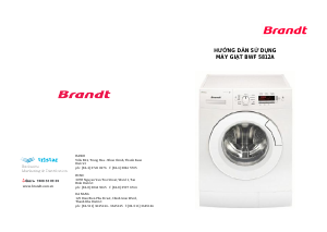Hướng dẫn sử dụng Brandt BWF5812A Máy giặt