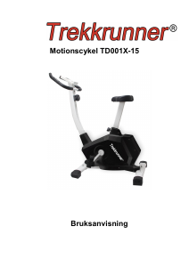 Bruksanvisning TrekkRunner TD001X-15 Motionscykel