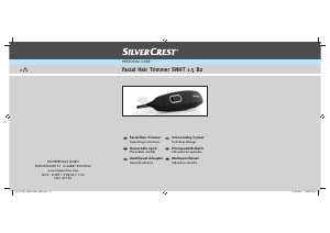 Manual SilverCrest SNHT 1.5 B2 Eyebrow Trimmer