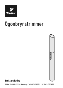 Bruksanvisning Tchibo 377 858 Ögonbrynstrimmer