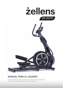 Manual de uso Zellens ZN 5070 Bicicleta elíptica