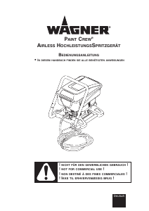 Manual Wagner Paint Crew Paint Sprayer