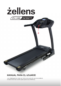 Manual de uso Zellens ZS 1340 INFINITY Cinta de correr