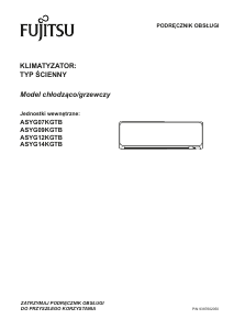 Instrukcja Fujitsu ASYG09KGTB Klimatyzator